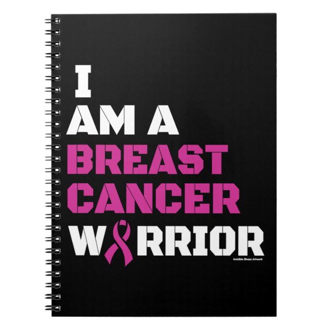 Warrior/Block/I am...Breast Cancer Notebook (Front)