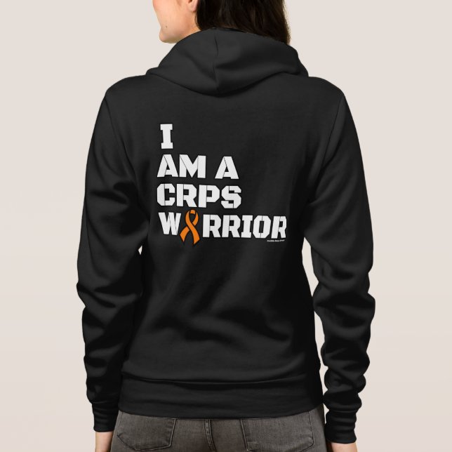 Warrior/Block/I Am...CRPS Hoodie (Back)