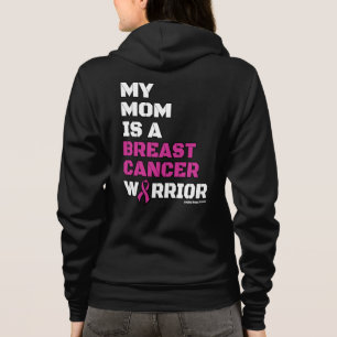 Warrior/Block/Mum...Breast Cancer Hoodie