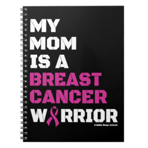 Warrior/Block/Mum...Breast Cancer Notebook