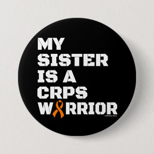 Warrior/Block/Sister...CRPS 7.5 Cm Round Badge