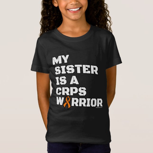 Warrior/Block/Sister...CRPS T-Shirt (Front)
