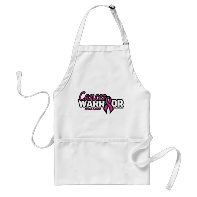 Warrior...Breast Cancer Standard Apron (Front)