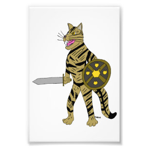 Warrior Cat Photo Print