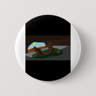 Warrior cats 6 cm round badge