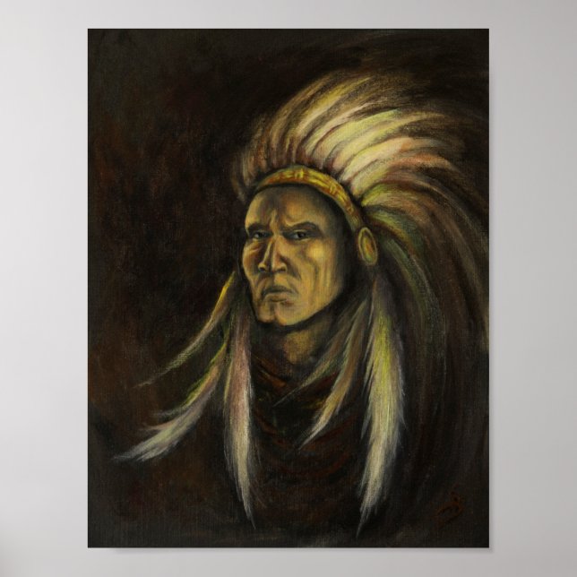 Warrior Chief      Spirit of the Wolf Poster (Front)