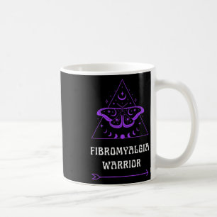 Warrior Chronic Illness Awareness Purple Boho Coffee Mug
