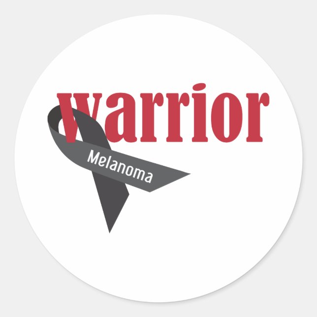 Warrior Classic Round Sticker (Front)