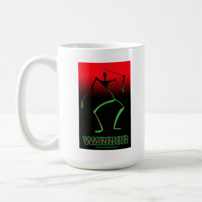 Warrior Coffee Mug (Left)