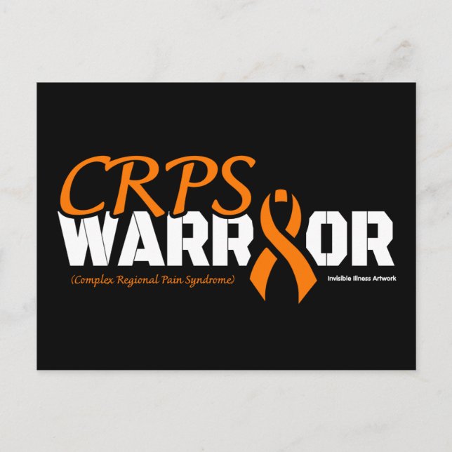 WARRIOR...CRPS POSTCARD (Front)