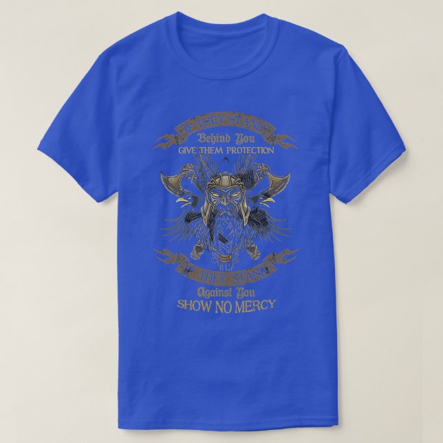 Warrior Design Norse 1 T-Shirt (Design Front)