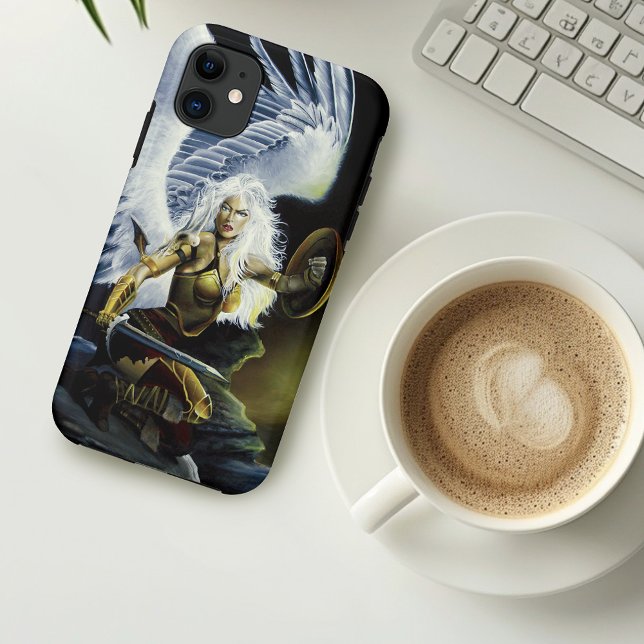 Warrior Fantasy Angel Sword Case-Mate iPhone Case (Creator Uploaded)