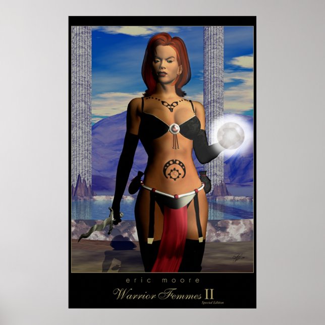 Warrior Femme II special edition Poster (Front)