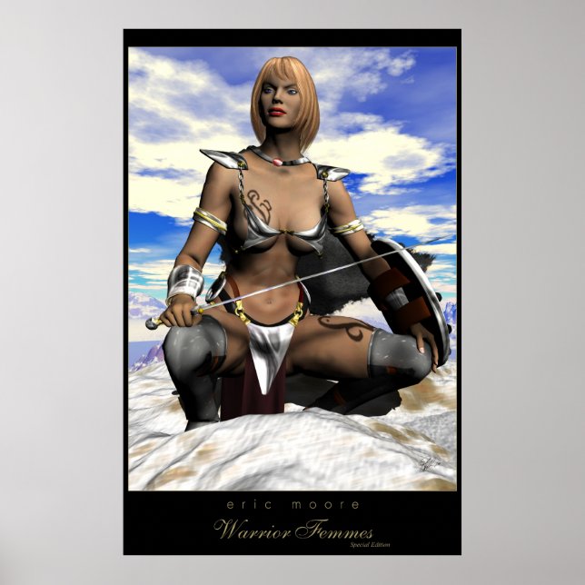 Warrior Femmes-Ishara Poster (Front)