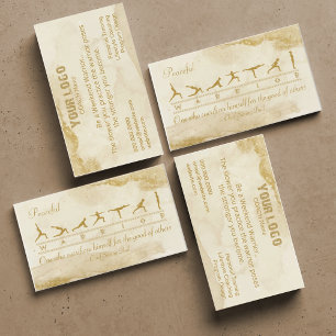 Warrior Fitness Business Card – Empower & Motivate