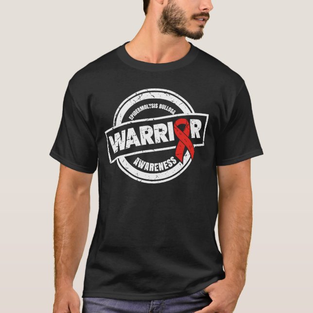 'Warrior'  for Epidermolysis Bullosa Awareness Mon T-Shirt (Front)