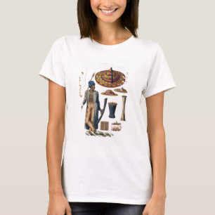 Warrior from Island of Guebe with items of Native T-Shirt