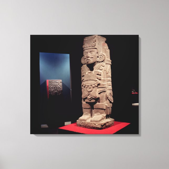 Warrior, from the Toltec Culture Canvas Print (Front)