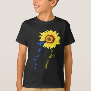 Warrior Fun Design Ataxia Awareness.  T-Shirt