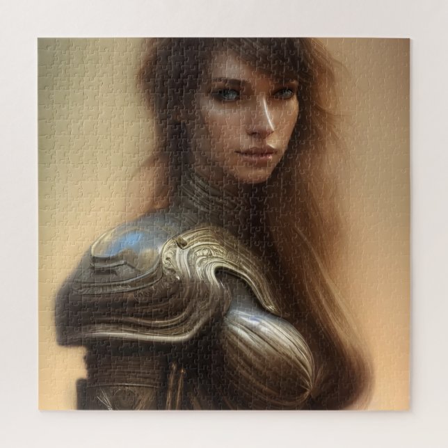 Warrior Goddess AI generated Jigsaw Puzzle (Vertical)