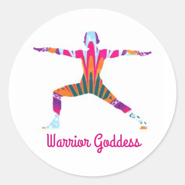 Warrior Goddess Sticker (Front)