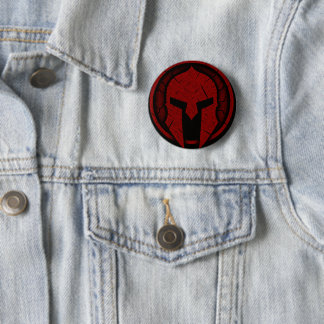 Warrior Helmet Button Pin