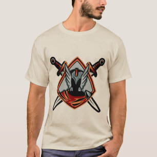 Warrior Helmet T-Shirt for Men