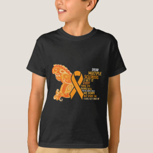 Warrior I'm Doing Well Multiple Sclerosis Awarenes T-Shirt
