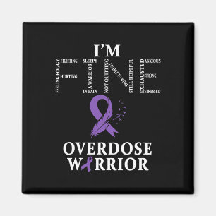 Warrior I'm Fine Magnet