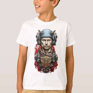 Warrior Ink: Ukrainian Military Tribute T-Shirt De