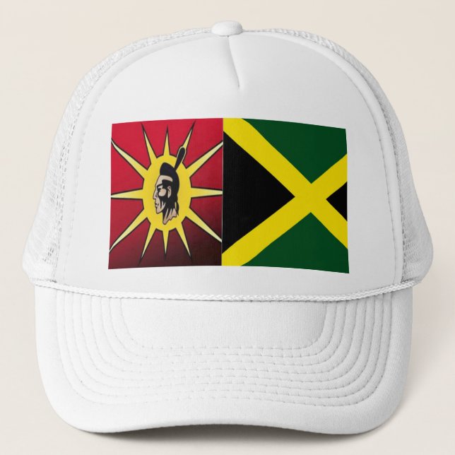 Warrior-Jamaican trucker hats (Front)