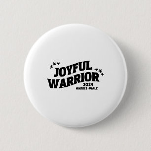Warrior Kamala Harris Tim Walz Waltz 2024 1 6 Cm Round Badge