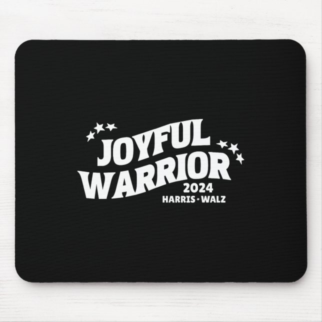 Warrior Kamala Harris Tim Walz Waltz 2024 2  Mouse Pad (Front)