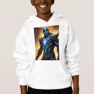 Warrior Knight Armour Art Hoodie for Boys