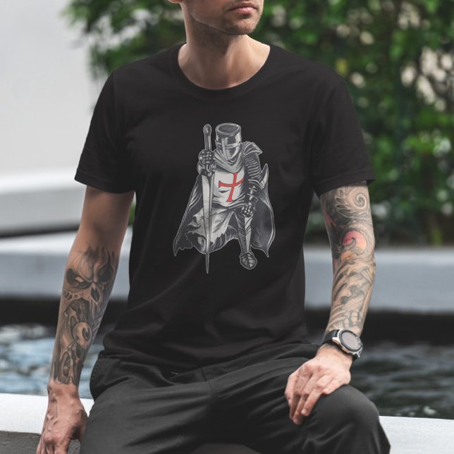 Warrior Knight In Armour  T-Shirt (Creator Uploaded)