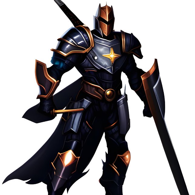 Warrior Knight   T-Shirt (Creator Uploaded)