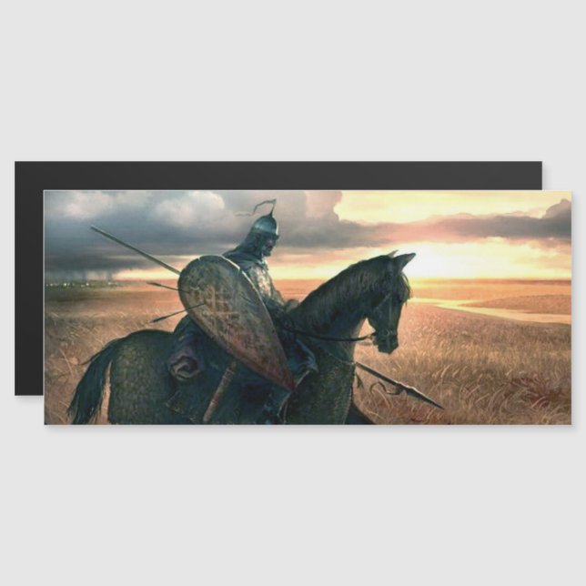 Warrior Magnetic Card (Front/Back)