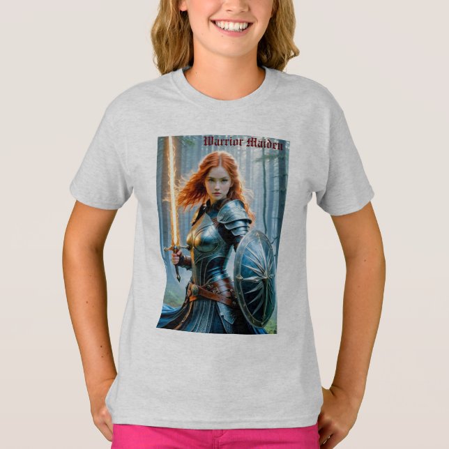 Warrior Maiden T-Shirt (Front)