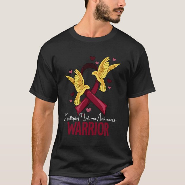 Warrior Multiple Myeloma Awareness T-Shirt (Front)