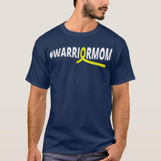 Warrior Mum September Childhood Cancer Awareness 2 T-Shirt