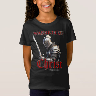 Warrior of Christ 2 Timothy 2:3 Christian Bible T-Shirt