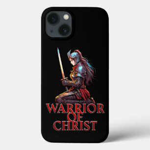 Warrior of Christ Woman Prayer Christian Bible  iPhone 13 Case