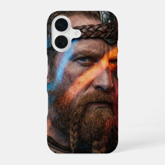 Warrior of Fire and Ice - iPhone 16 Protective Cas Case