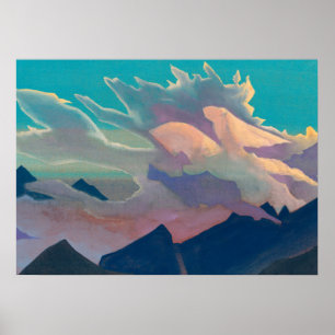 Warrior of Light, 1933 by Nicholas Roerich Poster