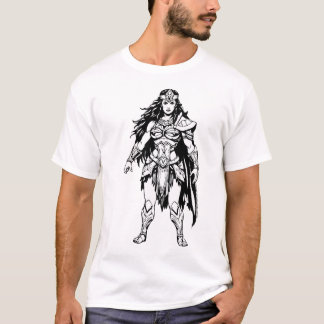 Warrior of the Gods - Epic Fantasy Design T-Shirt