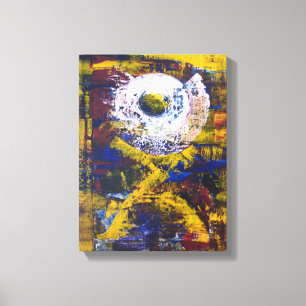 Warrior One Wrapped Canvas
