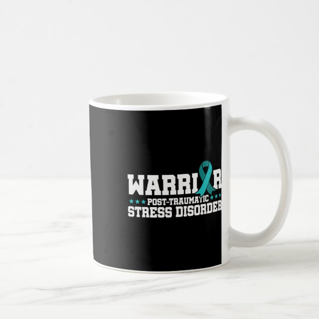 Warrior Post-traumatic Stress Disorder Awareness M Coffee Mug (Right)