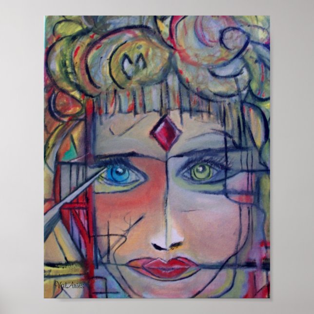 Warrior Princess by ValAries- 8" x 10" Print (Front)