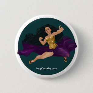 Warrior Princess Lucy Corsetry Round Button
