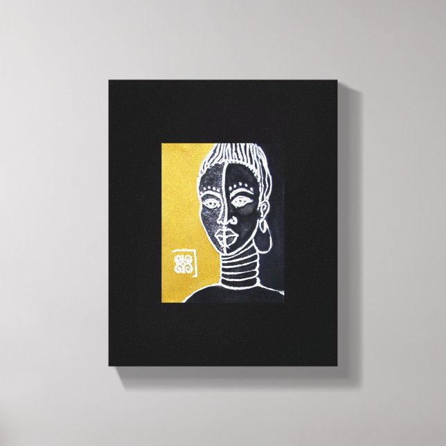 Warrior Queen by Alicia L. McDaniel Canvas Print (Front)
